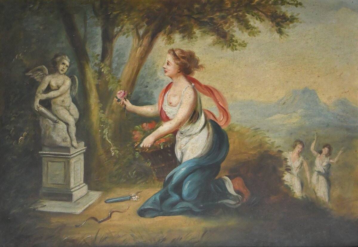 Empire style trumeau