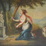 Empire style trumeau