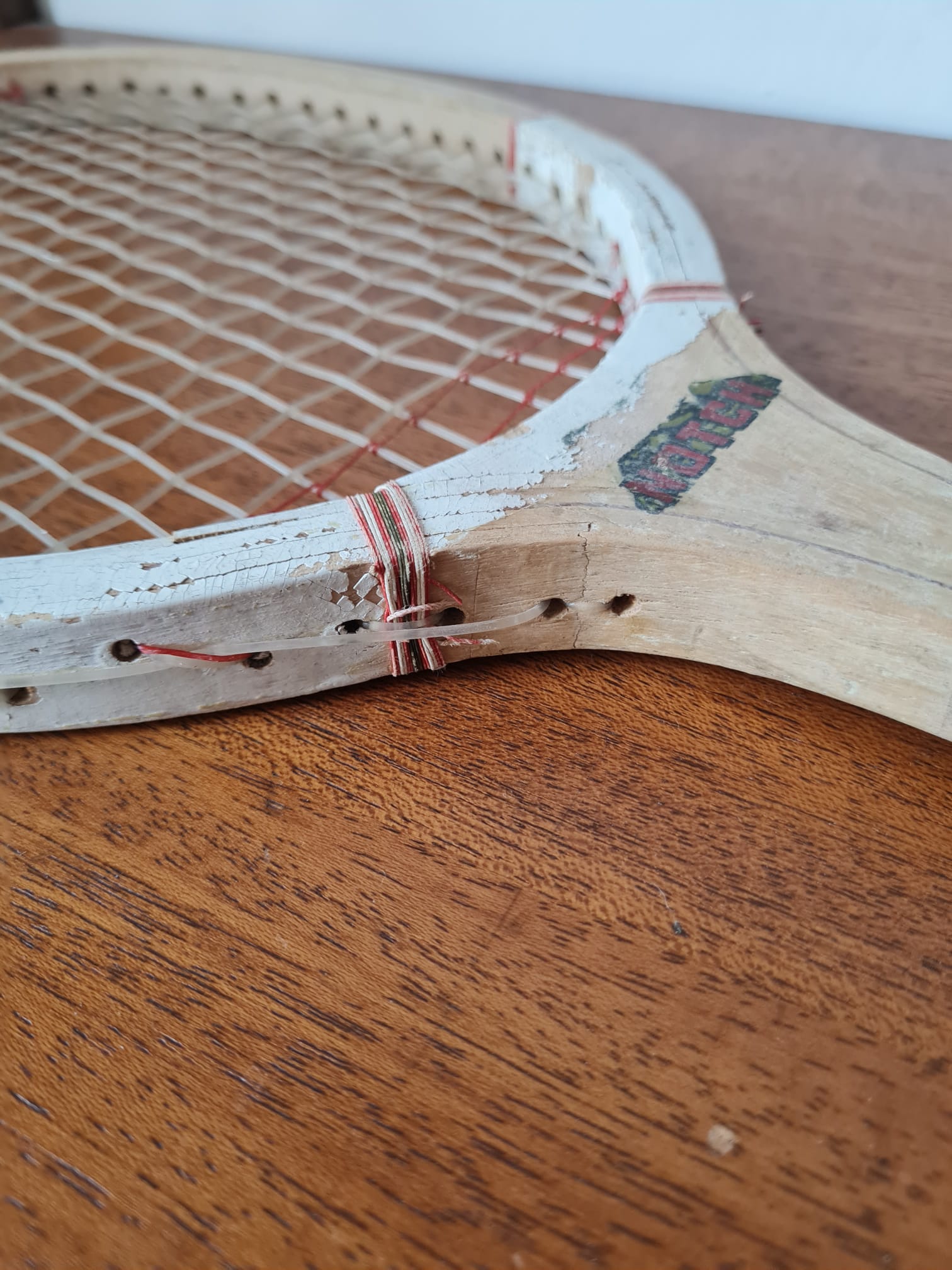 Raquette de tennis vintage