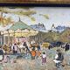 Marko stupar oil on canvas framed park in paris