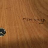 Mid-Century Teak Dining Table & Chairs by Hans Olsen for Frem Røjle, 1960s, Set of 5