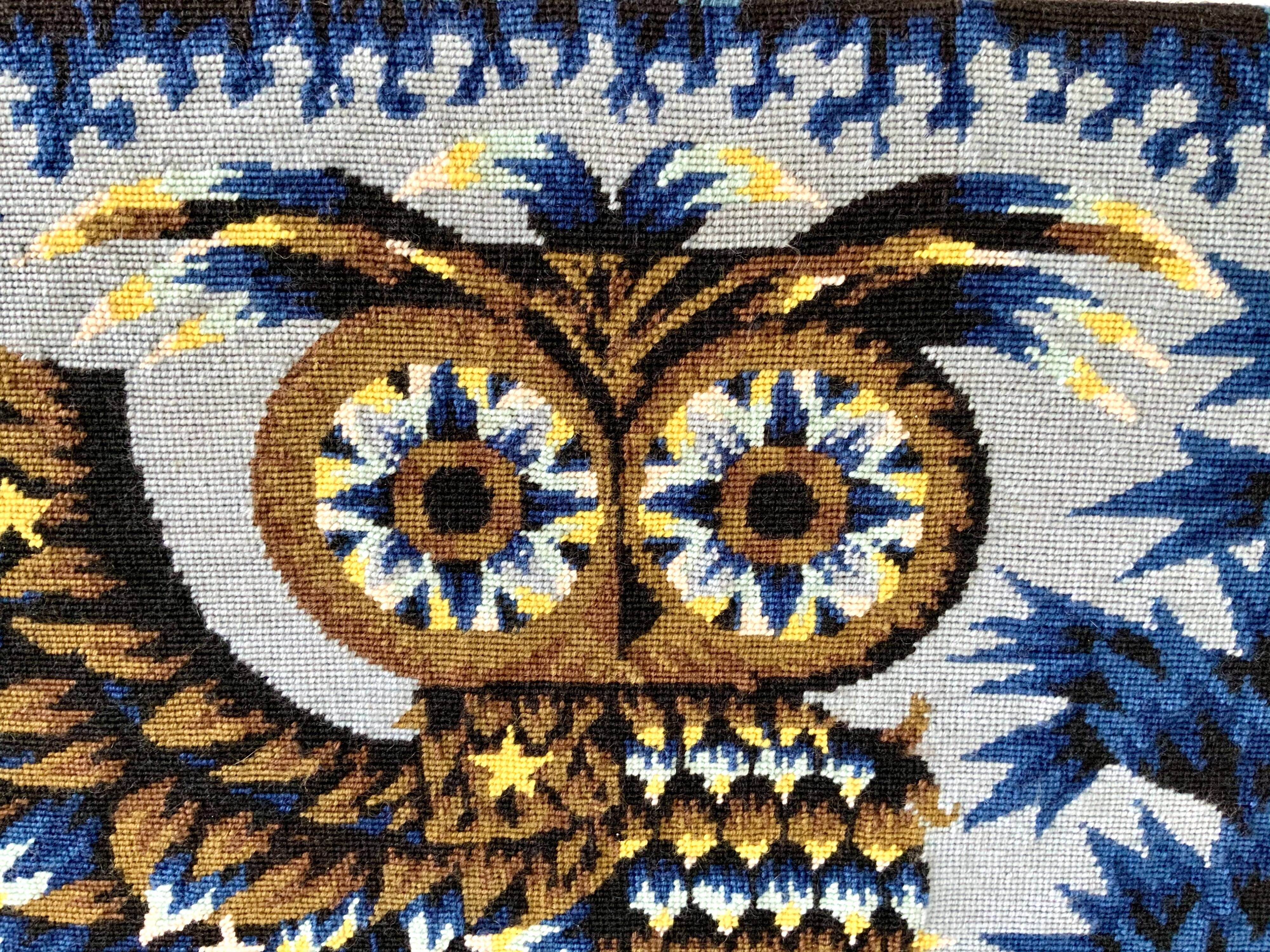 "The Night" tapestry by Alain Cornic