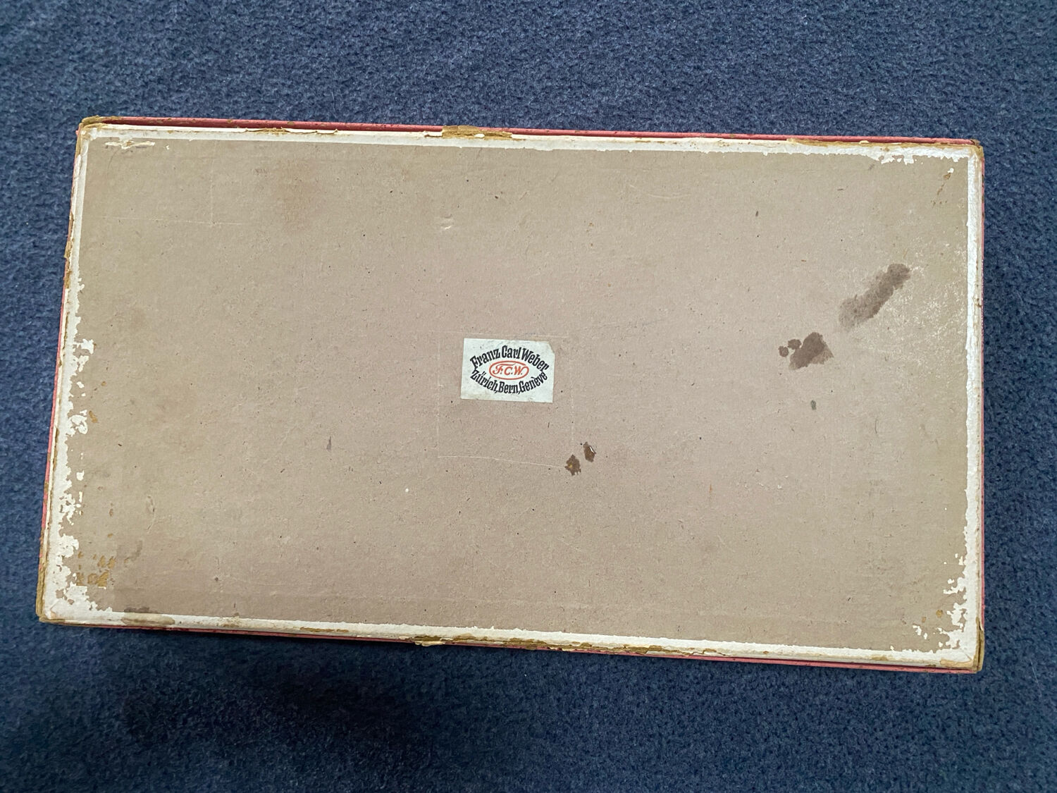 Antique wooden table croquet set