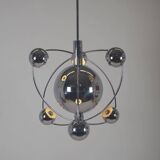 Italian 'Satellite' chandelier designed by Goffredo Reggiani, 1960s