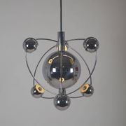 Chandelier 'Satellite' italien conçu par Goffredo Reggiani, années 1960.