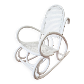 Rattan and cane rocking chair, child.
