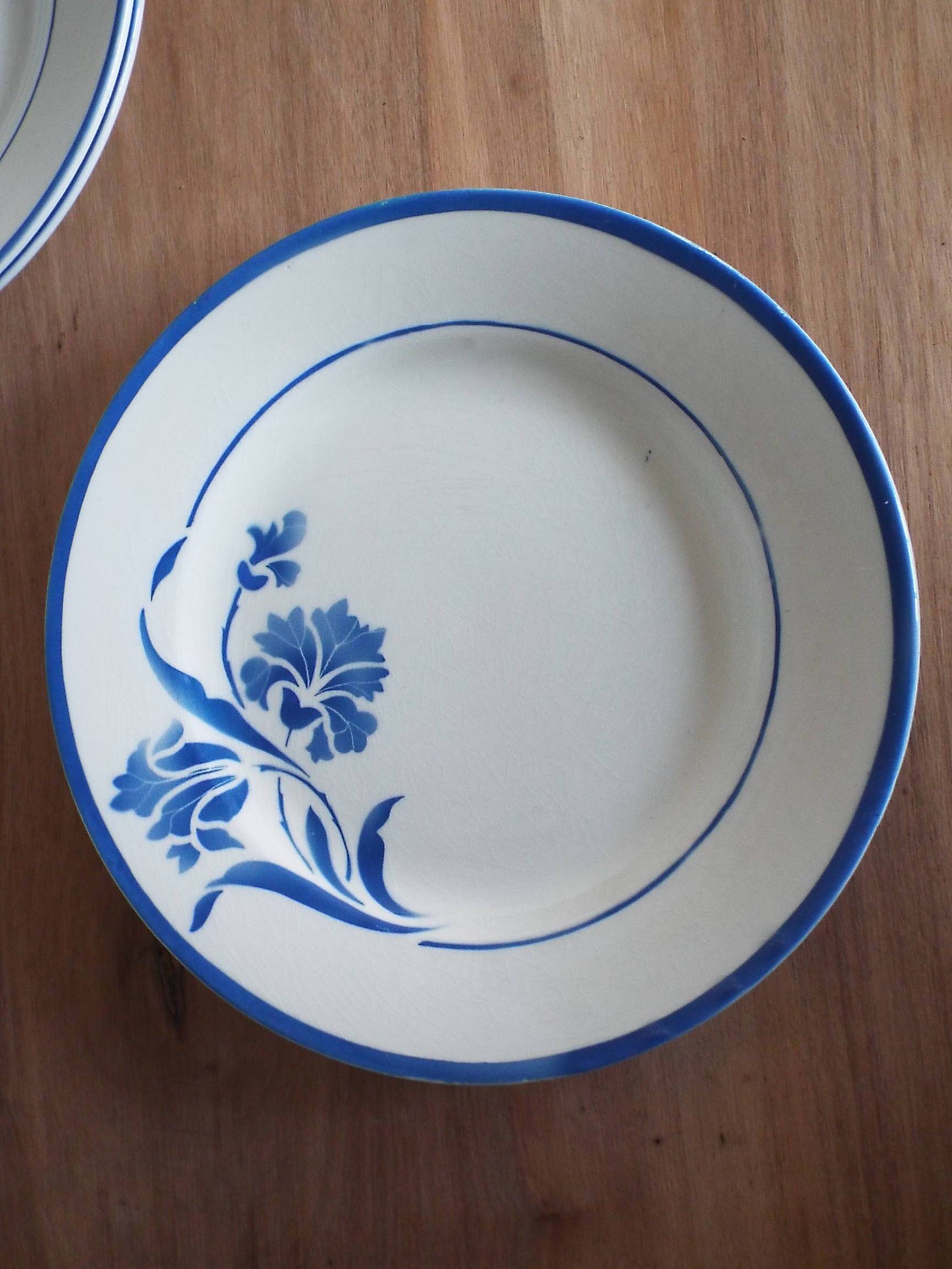 6 Gien Albéric dinner plates