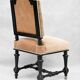 Aubusson tapestry chairs, Monsieur & Madame