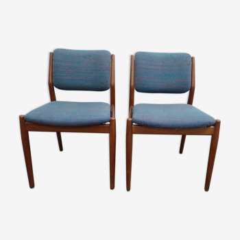 2 chaises design danoises