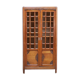 Vintage wooden showcase cabinet