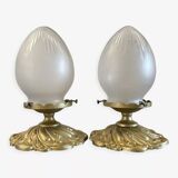 Set of two Art Deco ceiling lights