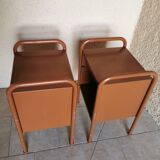 Paire de chevets d'internat