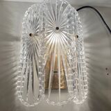 Mid-Century Crystal Sconces, Set of 2