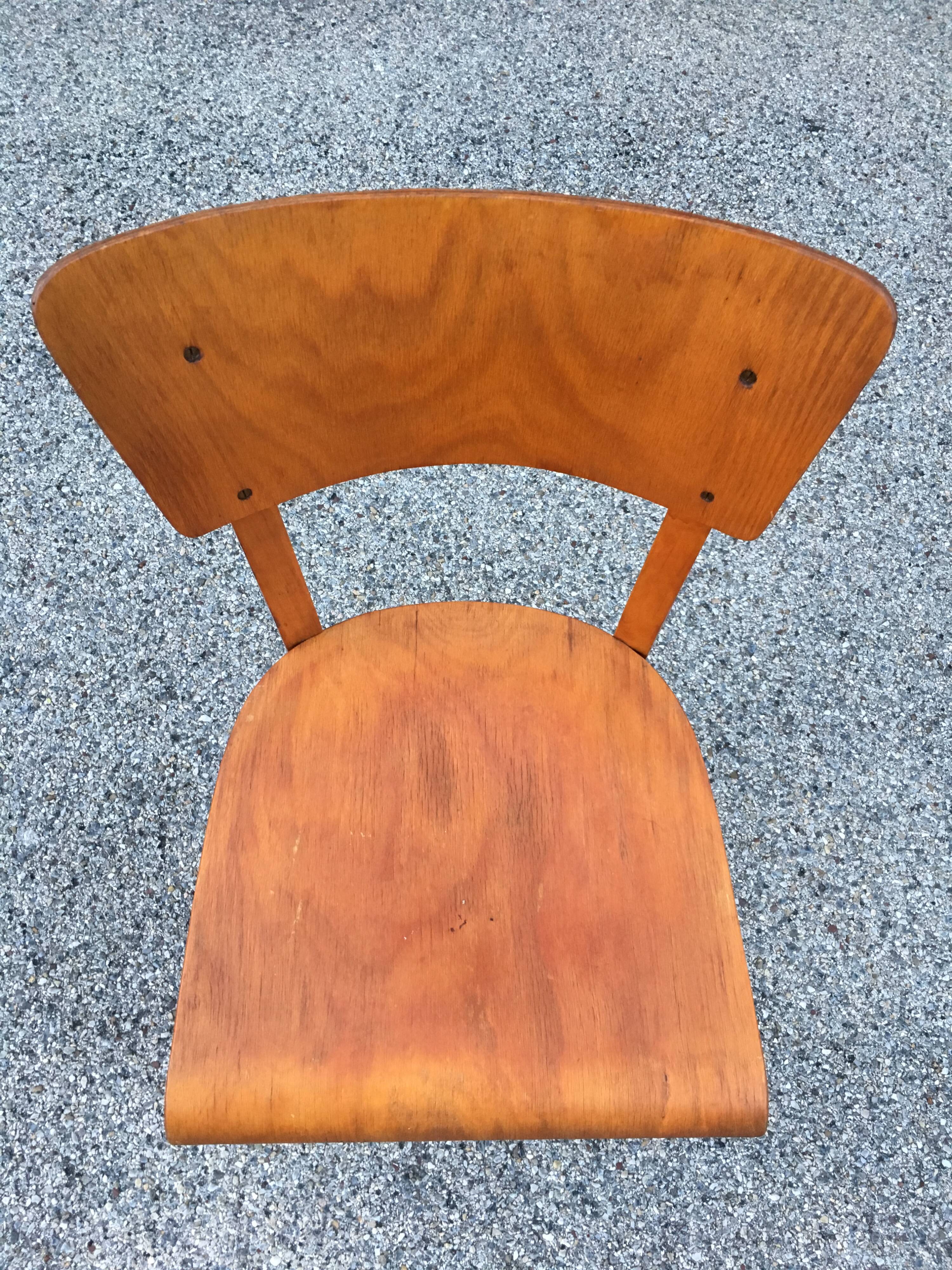 Ensemble de 3 chaises Thonet