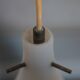 Vintage pendant light, white opaline water drop pendant light, opaline chandelier