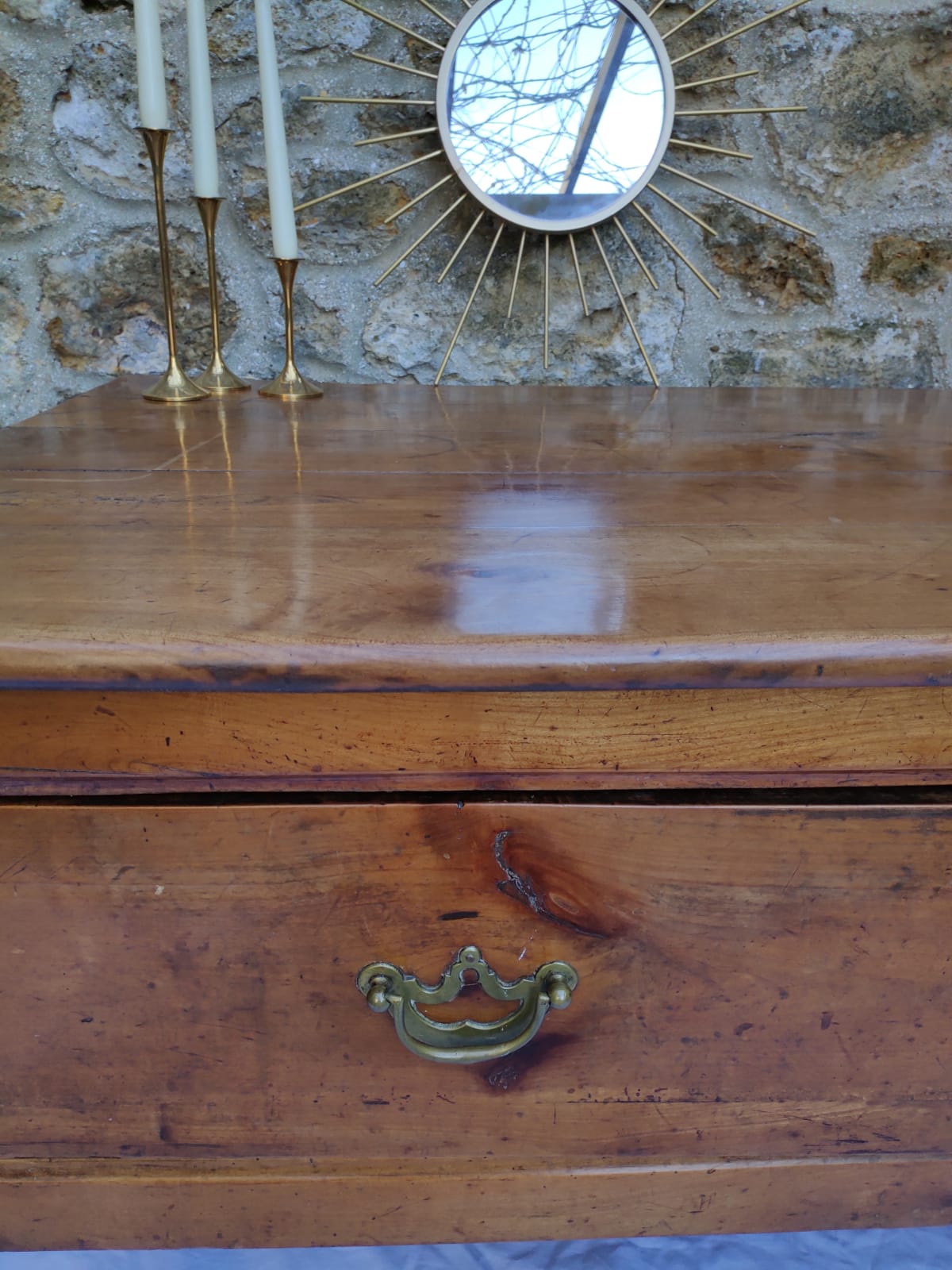 19th end clothier table, furniture workshop