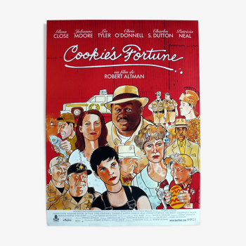 Affiche cinéma originale "Cookie's Fortune" Robert Altman