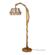 Louis Sognot rattan floor lamp from the 60s