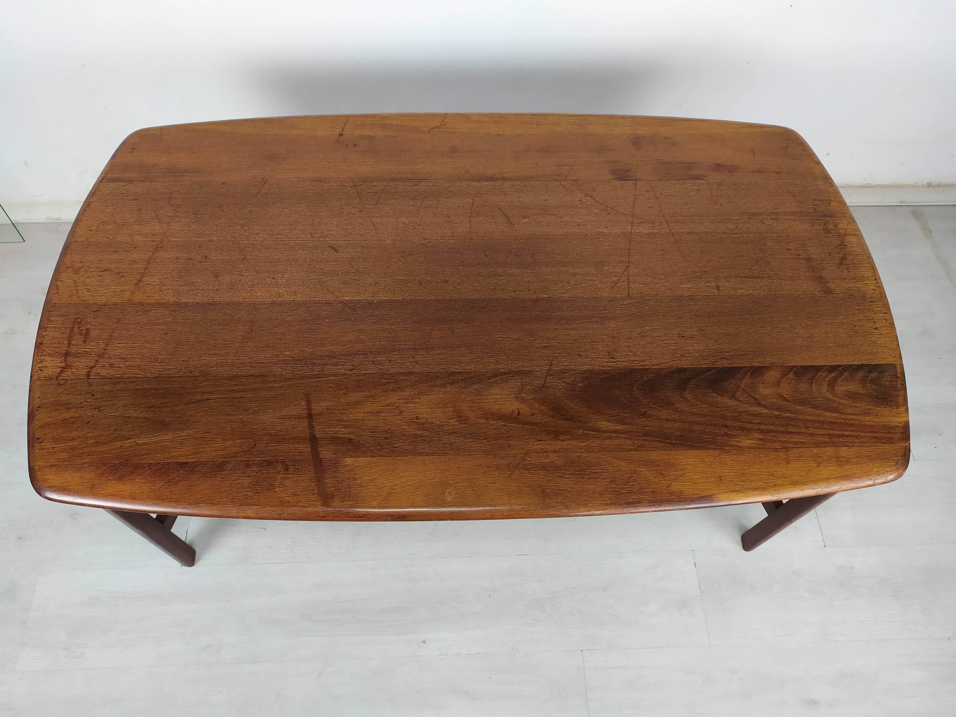 Scandinavian teak coffee table