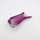Murano Sommerso Vase Sculptural Organic Amethyst