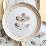 Assiettes à dessert Sarreguemines vintage