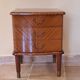 Scandinavian bedside table in mahogany, Norway 1960s