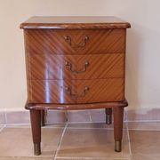 Scandinavian bedside table in mahogany, Norway 1960s