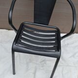 Two armchairs Tolix ft5 by Xavier et Jean Pauchard