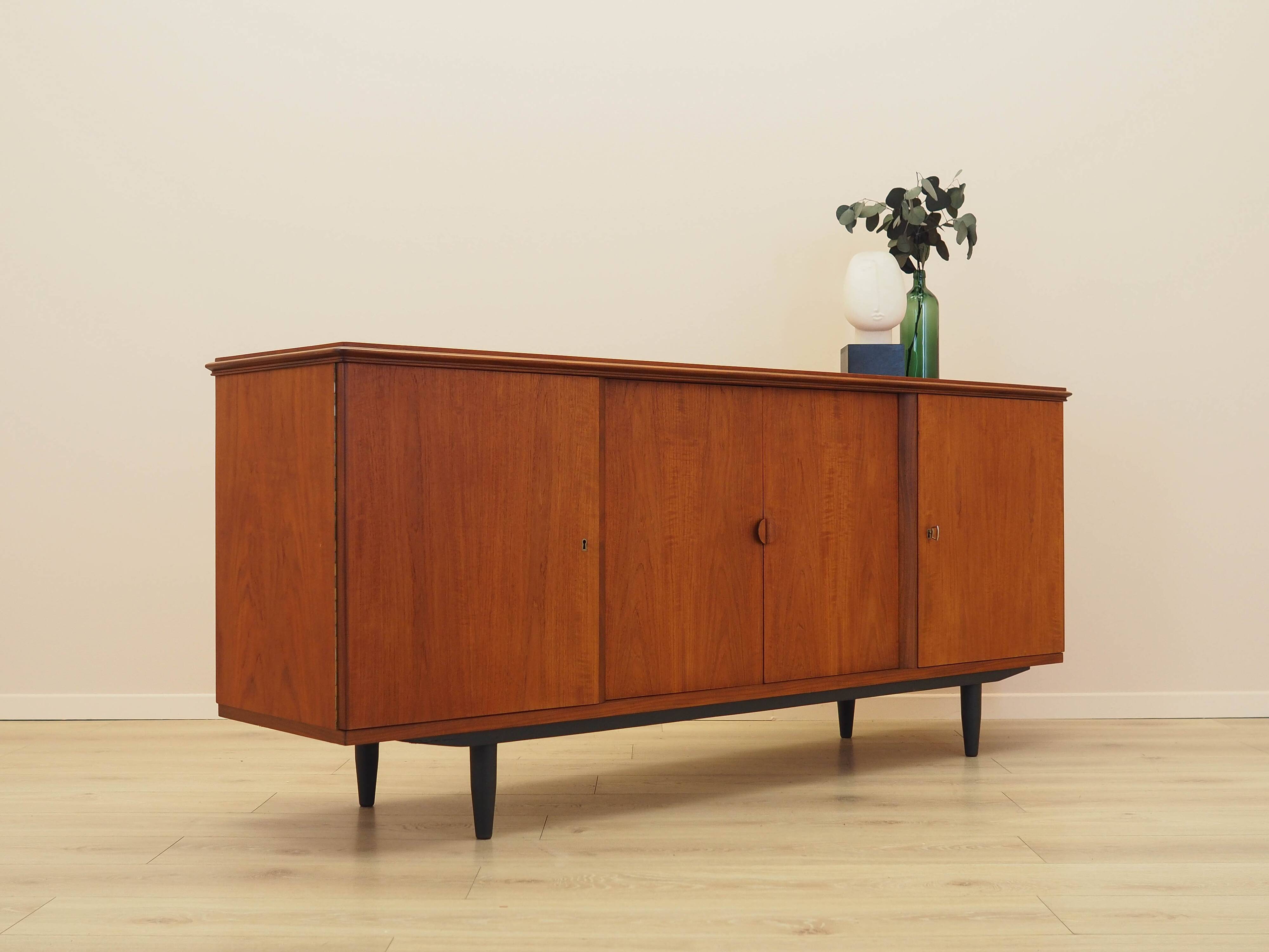 Teak sideboard, Danish design, 1970s, made in Denmark