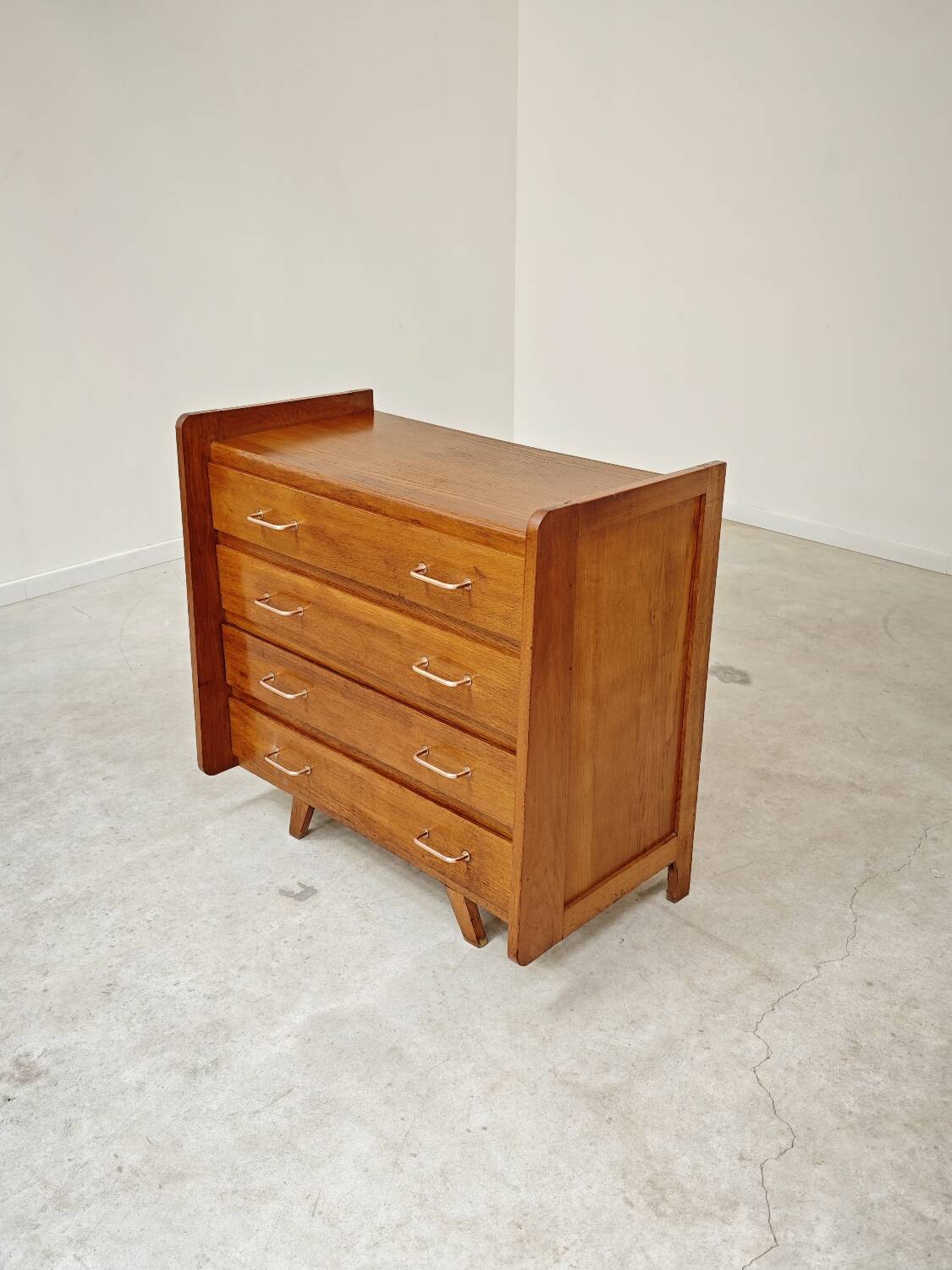 Commode vintage 4 tiroirs 1960