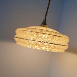 Yellow Clichy glass suspension