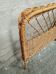 Vintage 50s rattan headboard