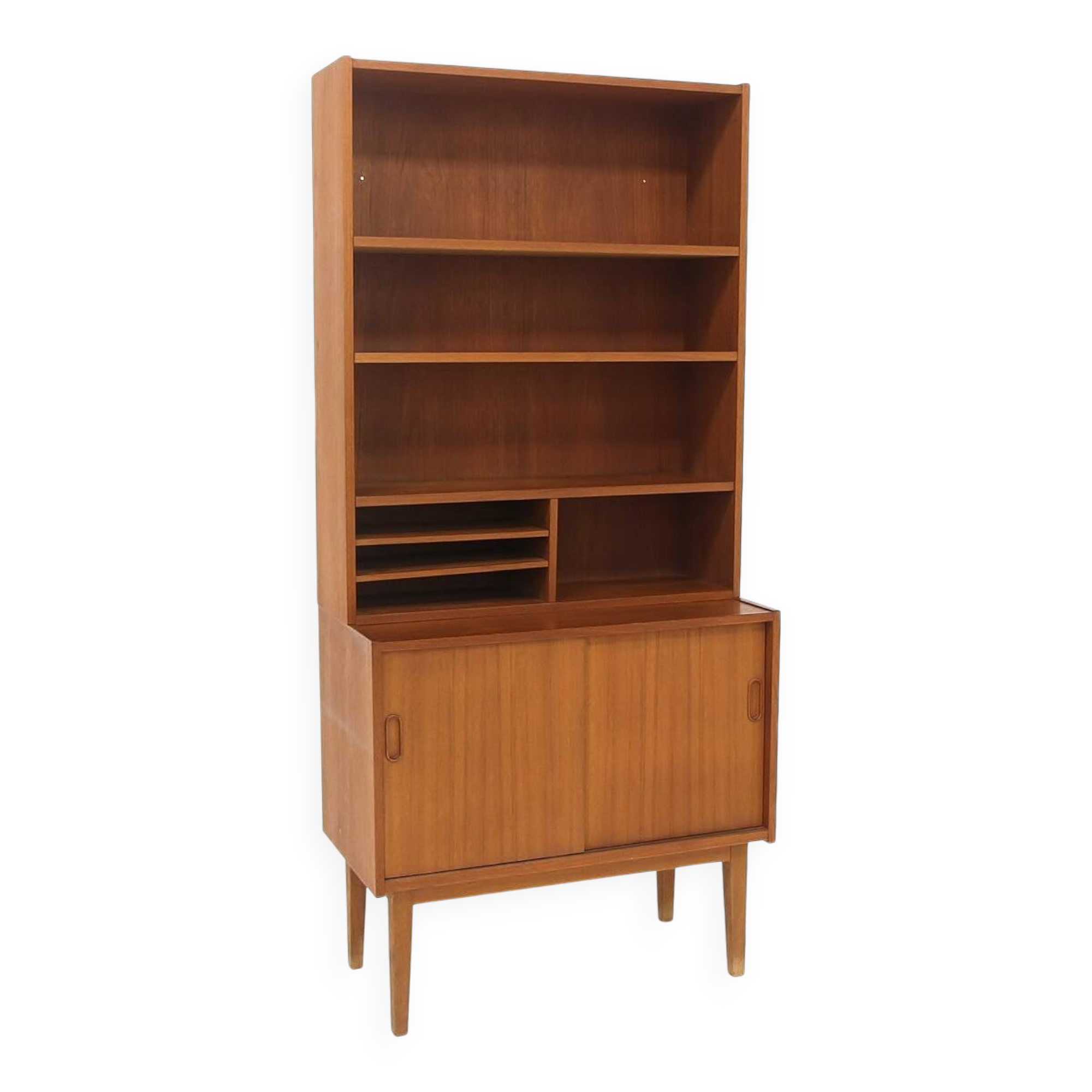 Bibliothèque scandinave en teck, Suède, 1960