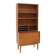 Bibliothèque scandinave en teck, Suède, 1960