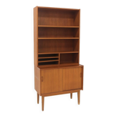 Bibliothèque scandinave en teck, Suède, 1960