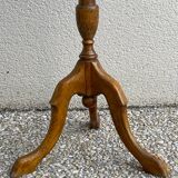 Vintage tripod pedestal table
