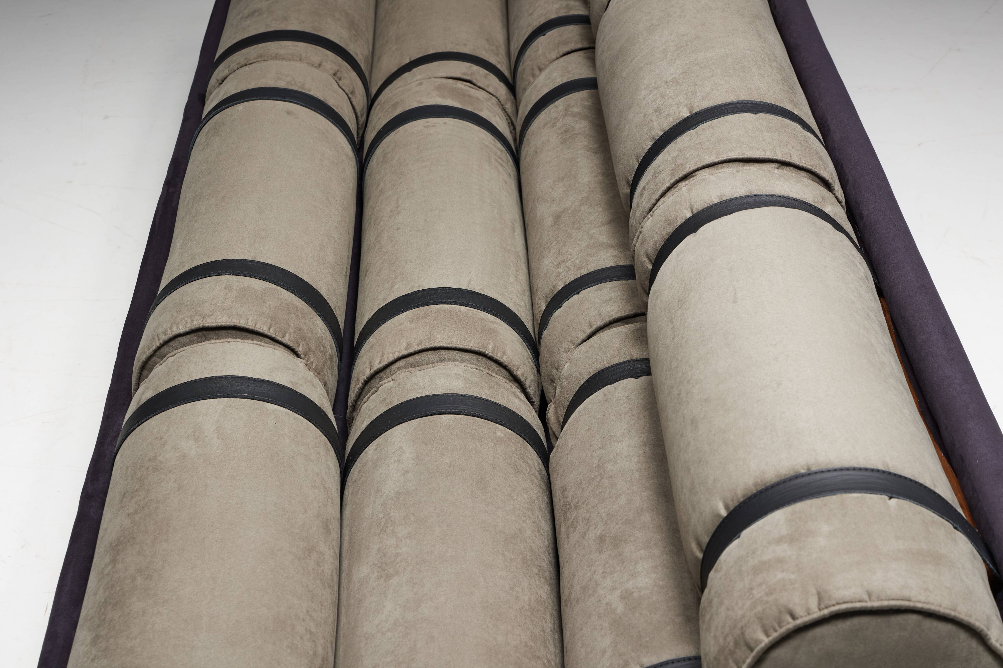 Mid-Century Cylindrical Sofa, Brazil, 1970s
