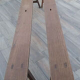 Paire anciens bancs ferme