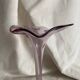 Trumpet vase 27 cm, Murano vase from the 1970s.