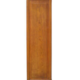 Pair of oak open bookcases