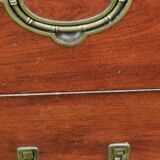 Navy dresser, solid mahogany, National Airy, with handles