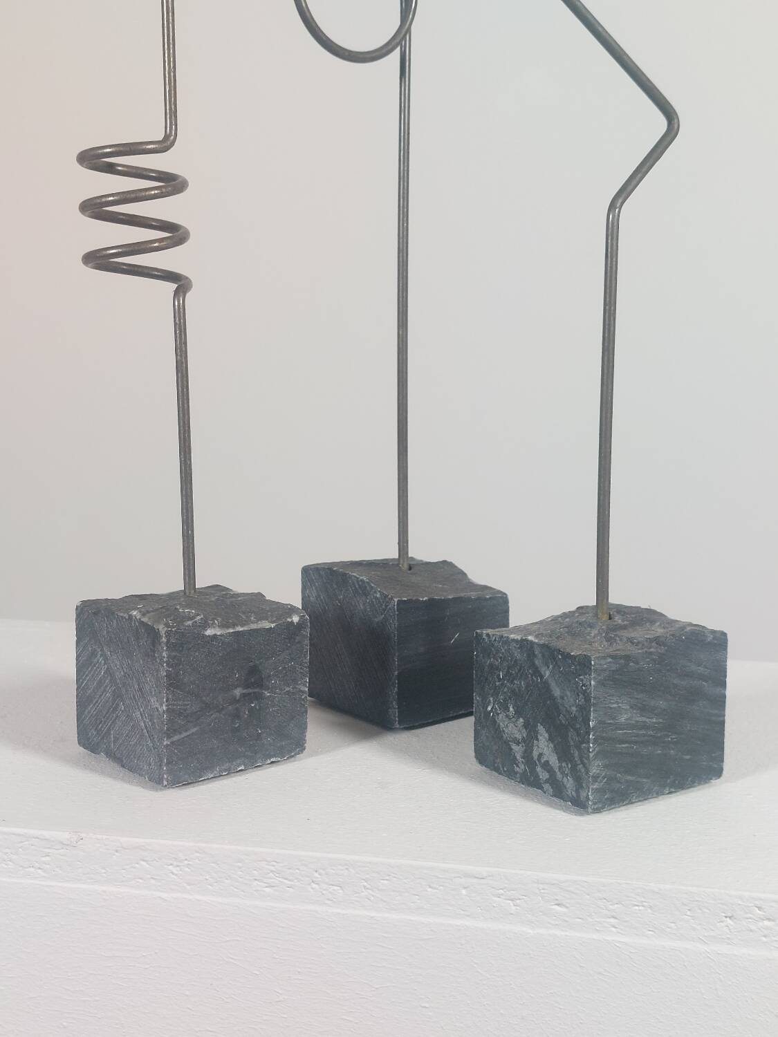 Trio de bougeoirs vintage d'Ehlen Johansson pour Ikea