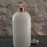 Hanging lamp in opaline