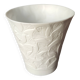 Vase décoratif Jean-Louis Puivif en porcelaine de Limoges,  Ginkgo
