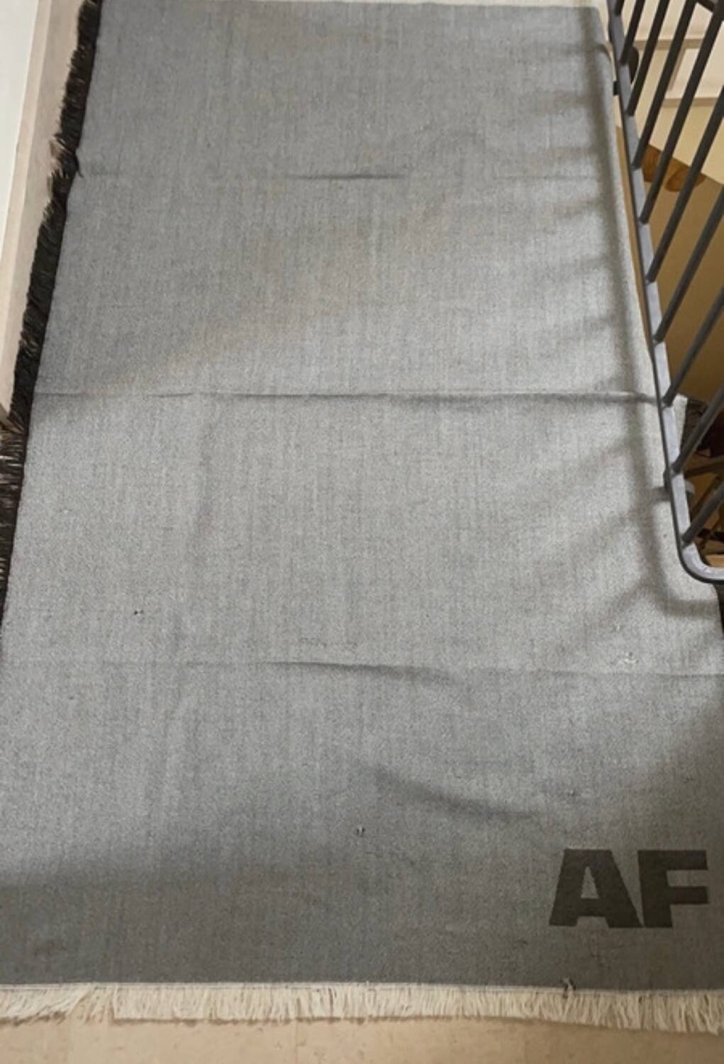 plaid Air France laine vierge