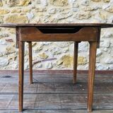 Table d'appoint vintage en bois , circa 50's