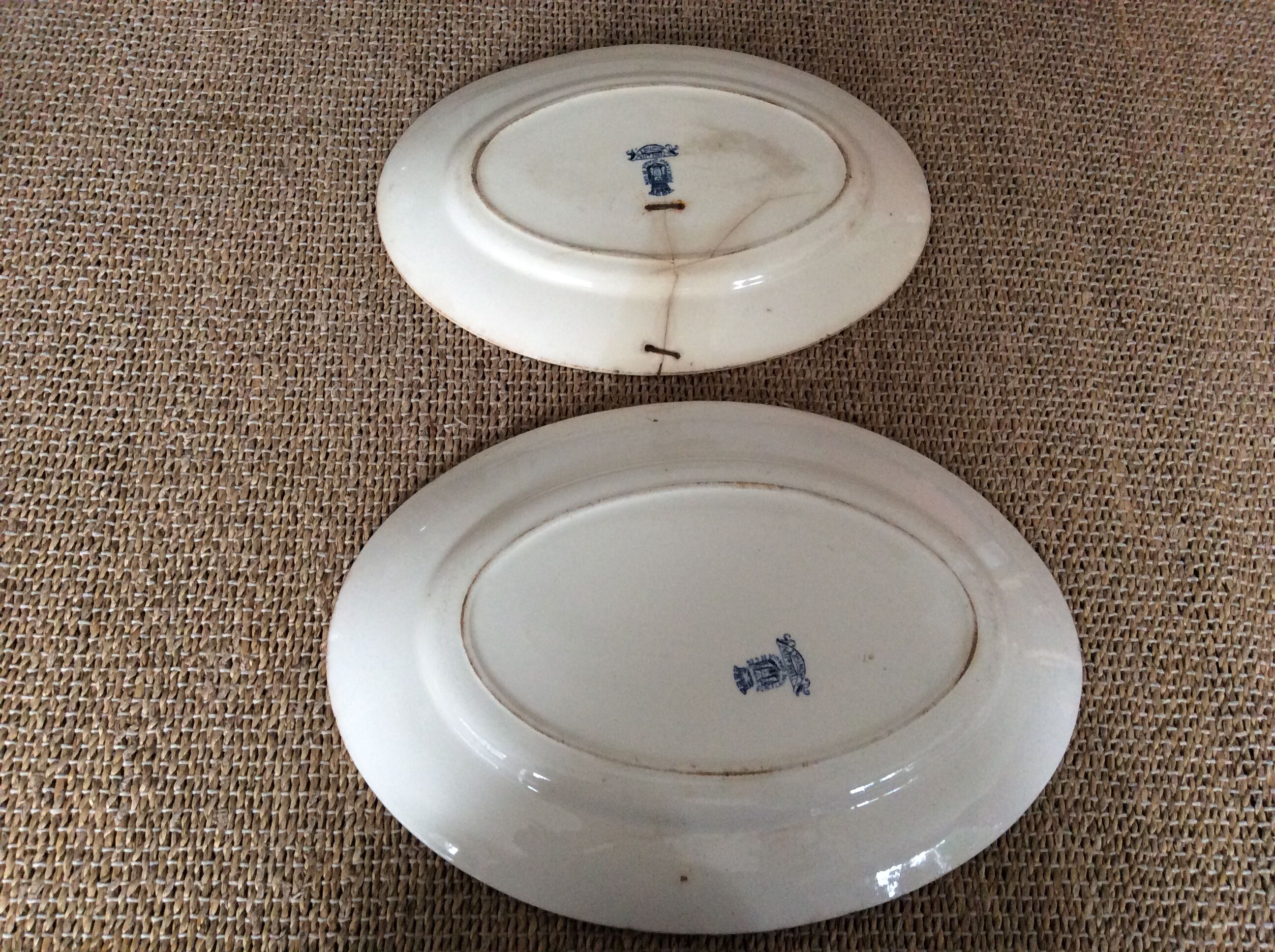 2 dishes Terre de Fer