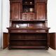 Armoire, vaisselier en chêne, Allemagne première moitié du XXème s.