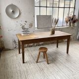 Oak farm table 2m