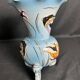 Tripod vase in Cerdazur enamelled slip, 20th century